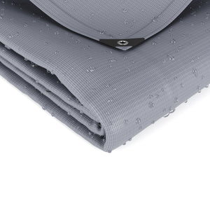 Abdeckplane PVC 450g/m2 grau 2 x 3 m