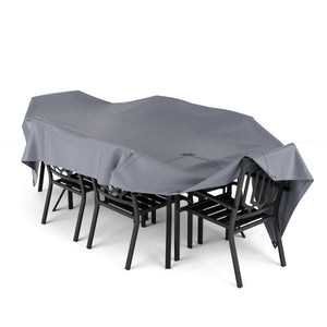 Abdeckplane PVC 450g/m2 grau 2 x 3 m