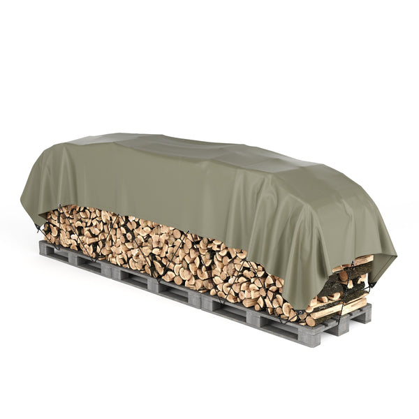 Bâche de protection olive 1,5 x 6 m