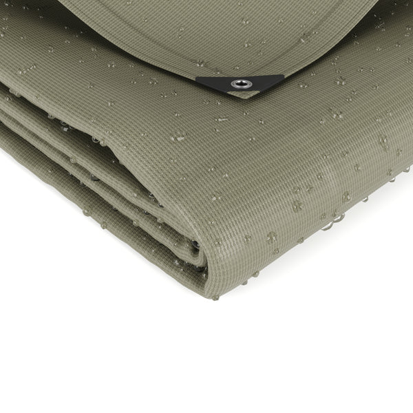 Bâche de protection olive 1,5 x 6 m