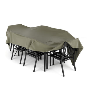 Bâche de protection olive 3 x 4 m