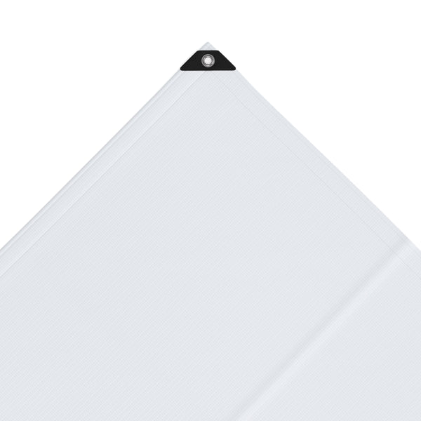 Abdeckplane PVC 450g/m2 weiss 3 x 4 m