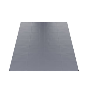 Abdeckplane PVC 450g/m2 grau 4 x 6 m