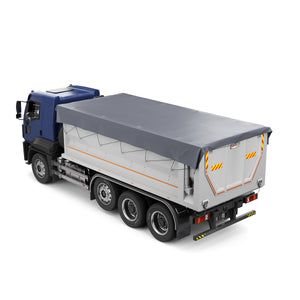 PVC tarpaulin 650g/m2 gray 6 x 8 m