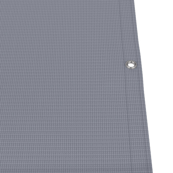 PVC tarpaulin 650g/m2 gray 6 x 8 m