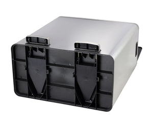 Poubelle à 2 compartiments, 60 L