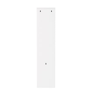 Abfalleimer Metall 3 Fächer 51L weiss