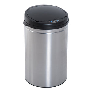 Poubelle automatique avec capteur infrarouge, 30 L et bac intérieur.