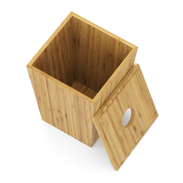 Abfalleimer Bambus 6L