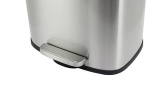 Poubelle en acier inoxydable 30 L