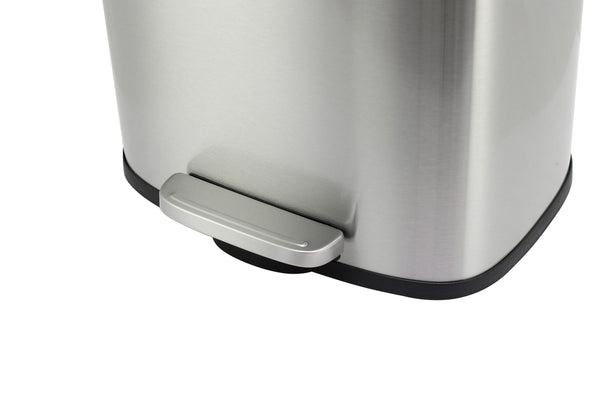 Poubelle en acier inoxydable 30 L