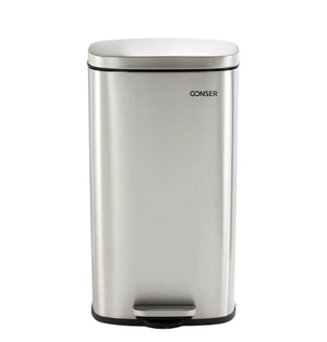 Poubelle en acier inoxydable 30 L