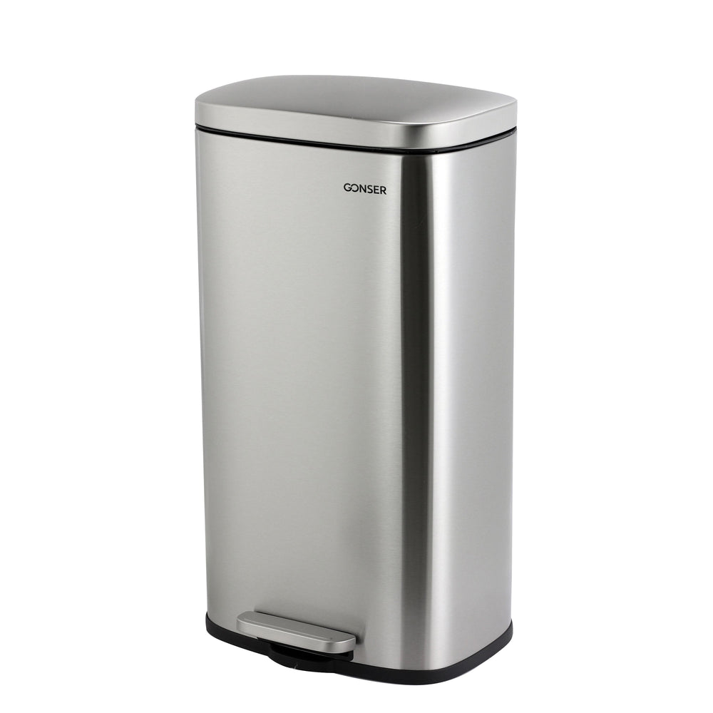 Poubelle en acier inoxydable 30 L