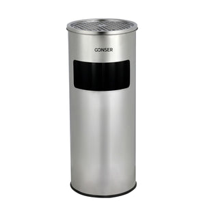 Poubelle avec cendrier 30L