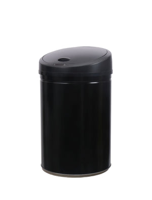 Poubelle à capteur noire de 30 L