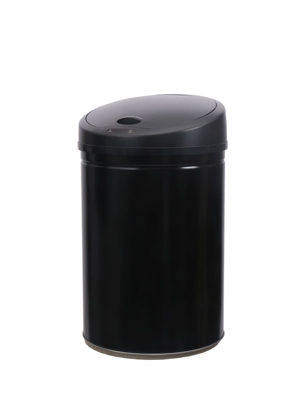 Poubelle à capteur noire de 30 L