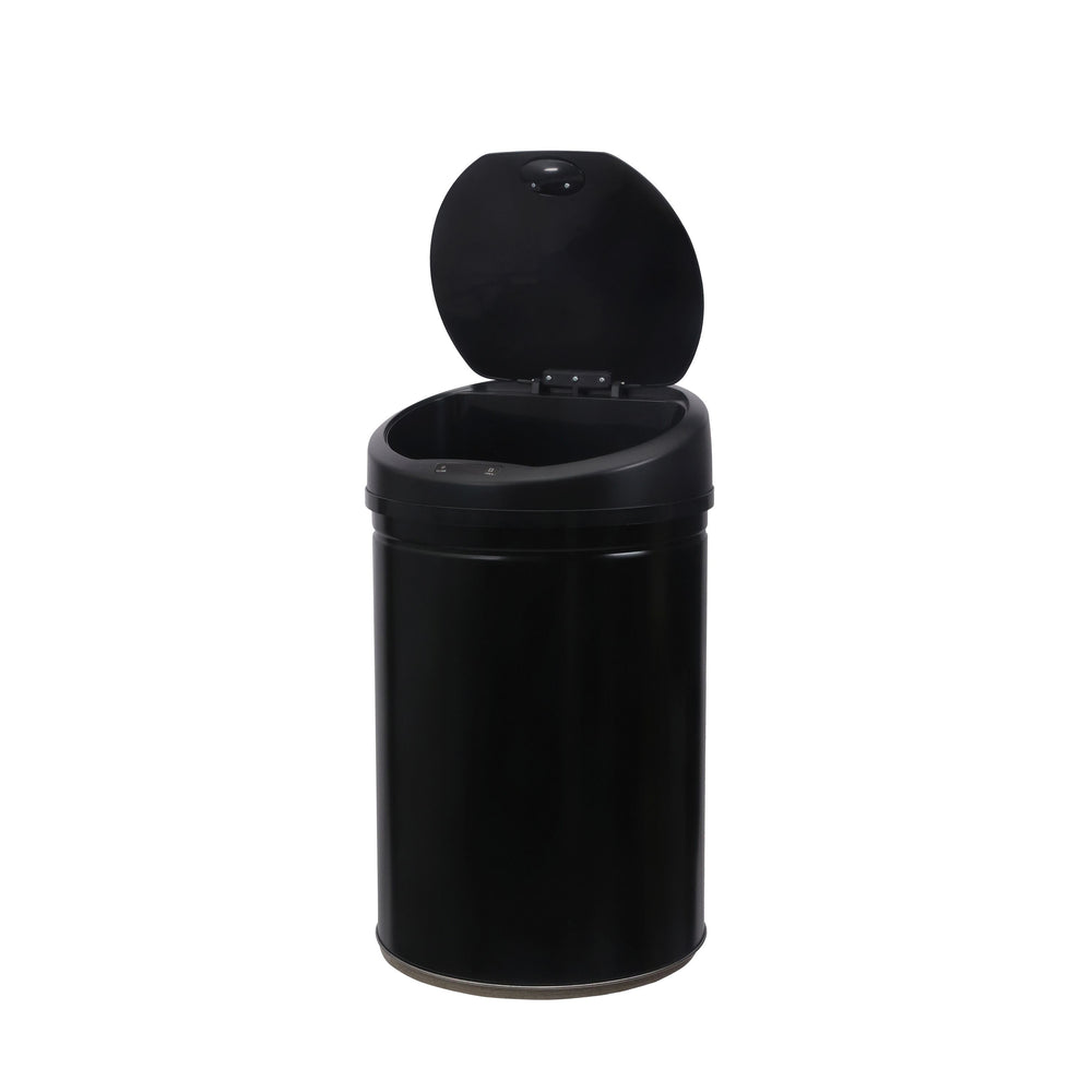 Poubelle à capteur noire de 30 L