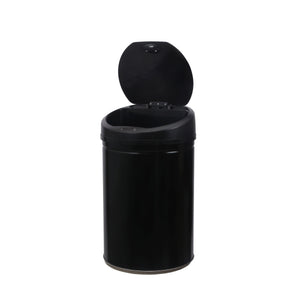 Poubelle à capteur noire de 30 L