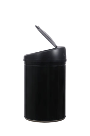 Poubelle à capteur noire de 30 L