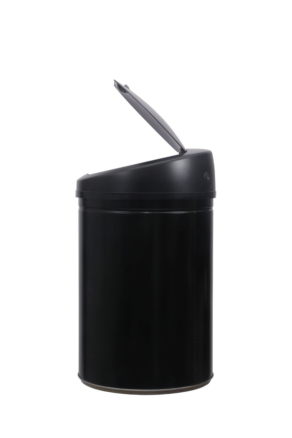 Poubelle à capteur noire de 30 L