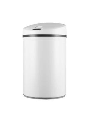 Poubelle blanche à capteur de 30 L