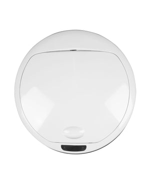 Poubelle blanche à capteur de 30 L