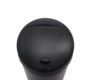 Poubelle noire de 60 L à capteur