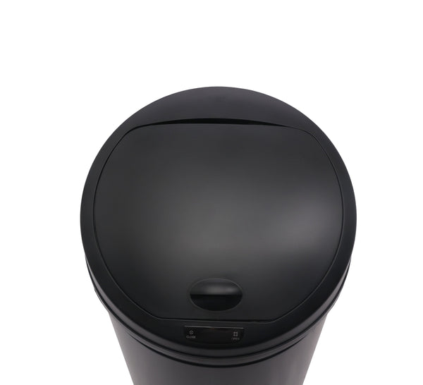 Poubelle noire de 60 L à capteur