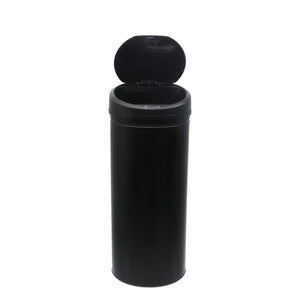 Poubelle noire de 60 L à capteur