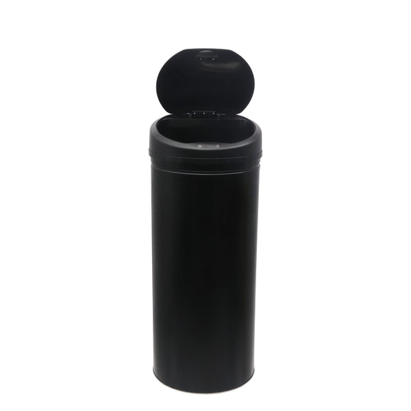 Poubelle noire de 60 L à capteur