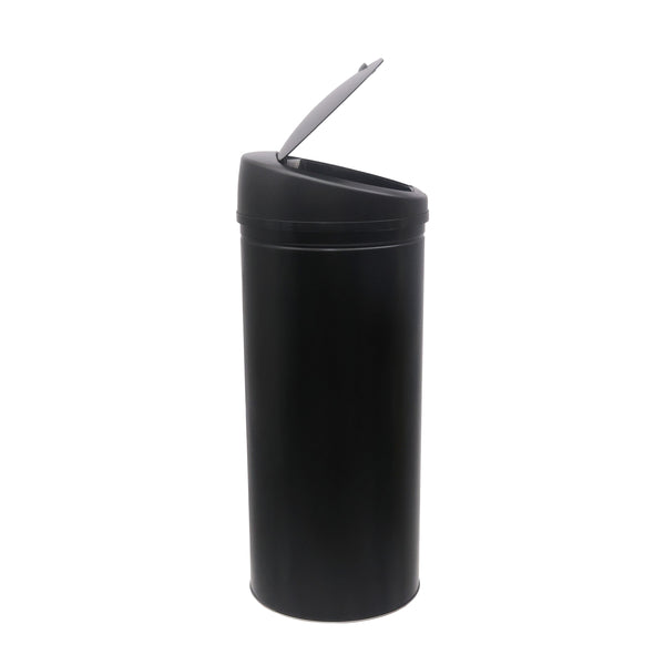 Poubelle noire de 60 L à capteur