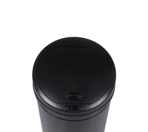 Poubelle noire de 60 L à capteur