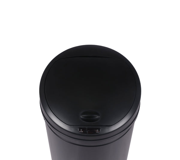 Poubelle noire de 60 L à capteur