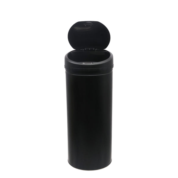 Poubelle noire de 60 L à capteur