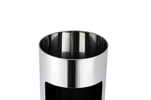 Poubelle avec cendrier 30L