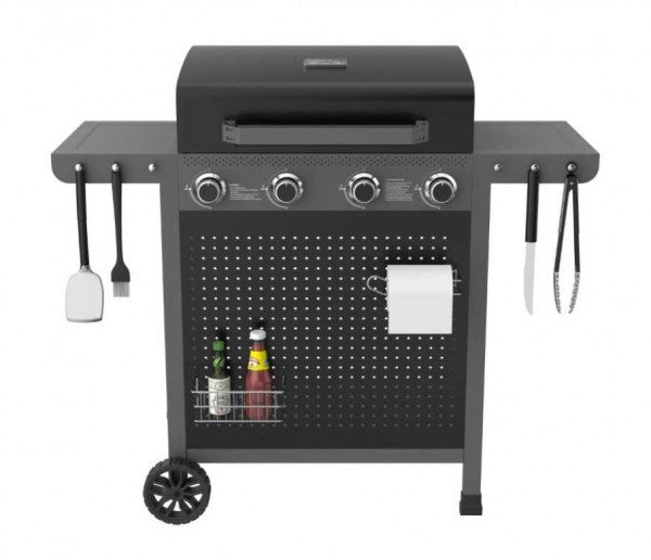 Ohmex - Gasgrill 4b, Inkl. Schlauch, 64 X 34 Cm, 10kw
