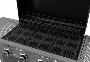 Ohmex - Gasgrill 4b, Inkl. Schlauch, 64 X 34 Cm, 10kw