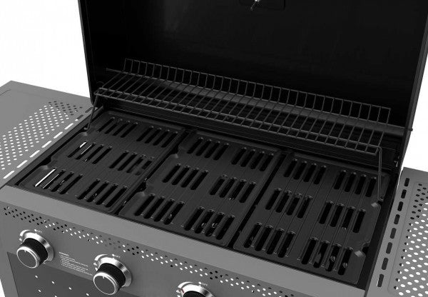 Ohmex - Gasgrill 4b, Inkl. Schlauch, 64 X 34 Cm, 10kw