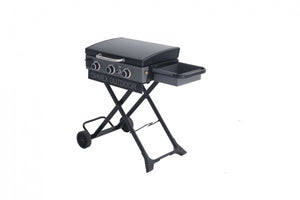 Ohmex - Plancha Gasgrill 3B, 59 X 33.5 cm, klappbar, 3 X 2.5kw, total 7.5kw