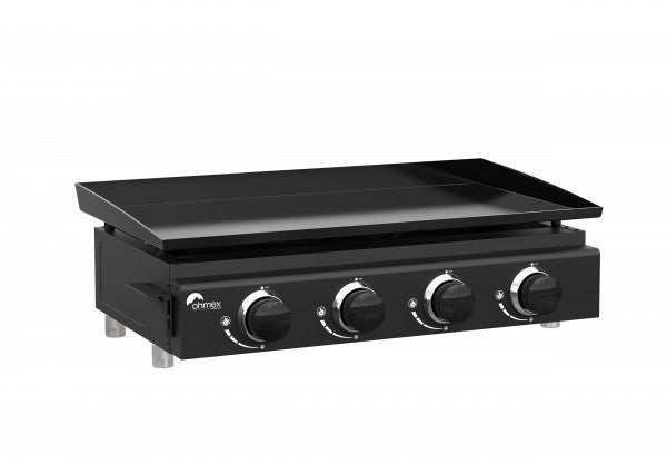 Ohmex - Plancha Gasgrill 3B, 71 X 39.5 cm, 37 mbar, 4 X 2.4kw, total 9.6kw, ohne Schlauch