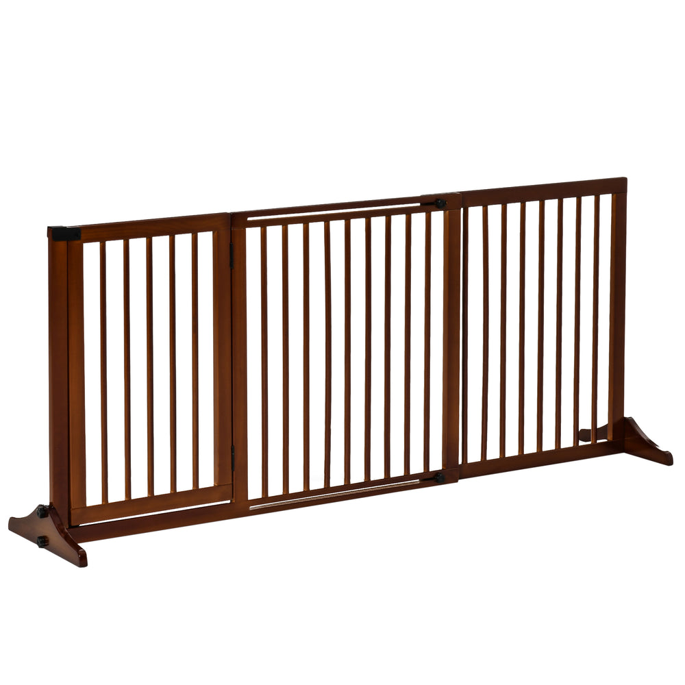 Barrière de sécurité pour chien, autoportante, 113-166 x 36 x 71 cm