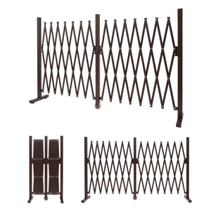 Absperrgitter Scherengitter Trenngitter mit Rollen H: 103cm B: 52-400cm