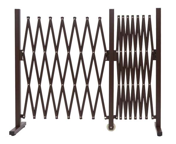 Absperrgitter Scherengitter Trenngitter mit Rollen H: 103cm B: 52-400cm