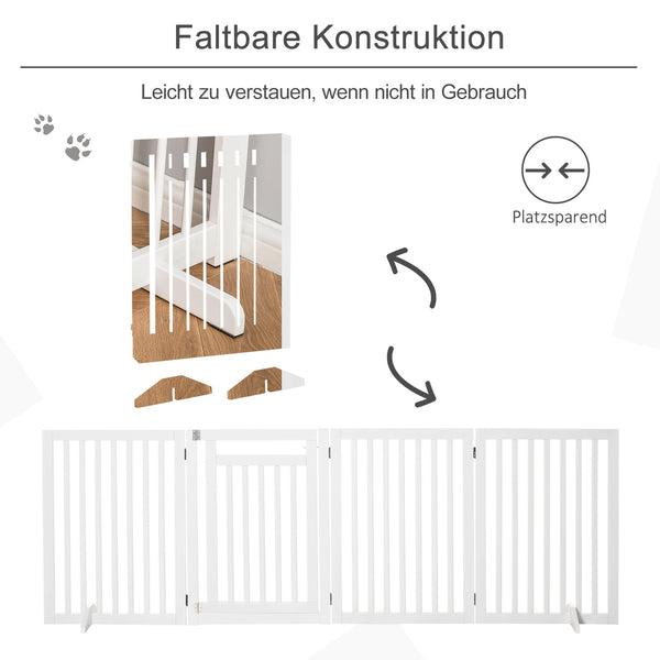 Absperrgitter Schutzgitter für Hunde freistehend 81cm
