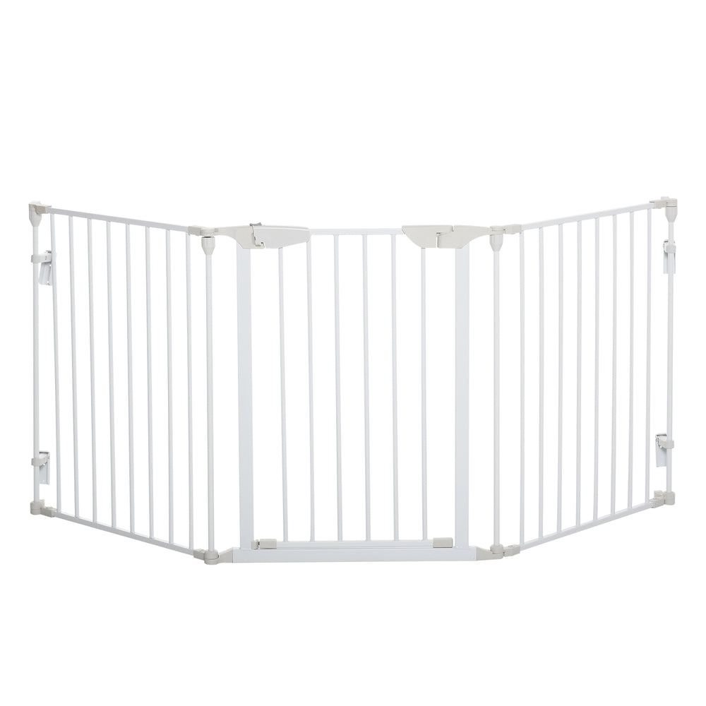 Barrière de sécurité pour chien, barrière de protection, barrière de sécurité pour porte 180 x 3 x 74,5 cm