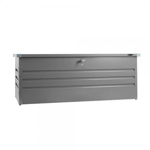 Zipper - Garten- u. Futteraufbewahrungsbox grau 1650x700x620mm