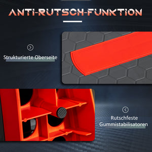 Stepper aerobico, step board, altezza regolabile, 3 livelli