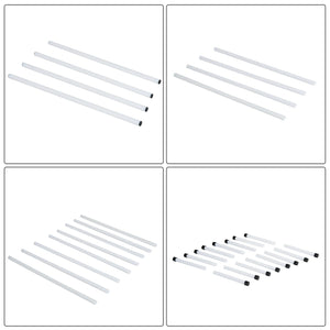 Agility Hürden und Slalom Set mit 4x Hürden