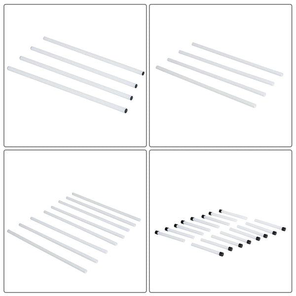 Agility Hürden und Slalom Set mit 4x Hürden