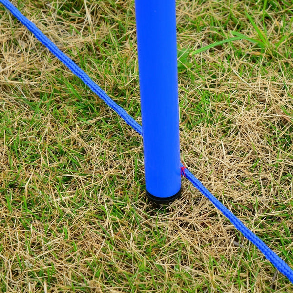 Agility Hundetrainingsset Slalom + Hürde + Sprungring inkl. Tasche